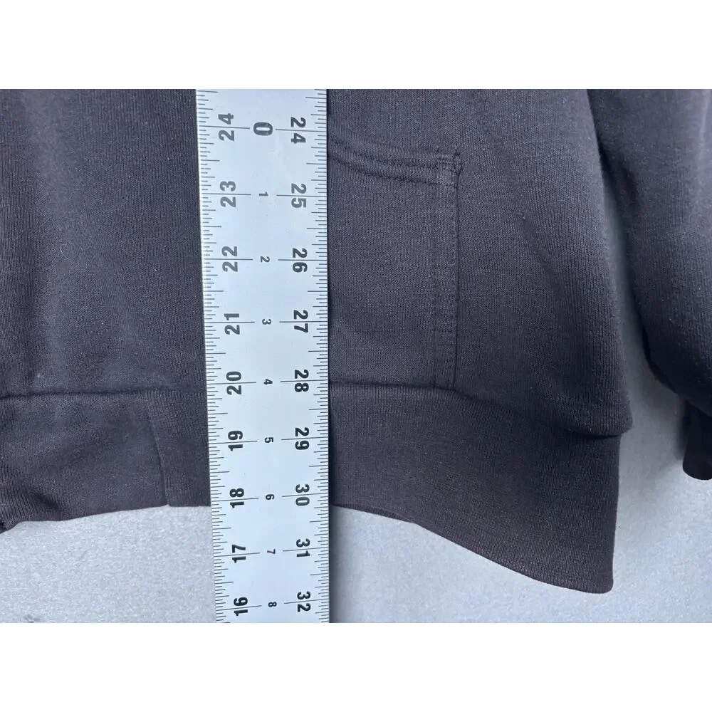 Carhartt Hoodie Mens 3XL Black Full Zip Hooded Sweatshirt Workwear Heavyweight‎